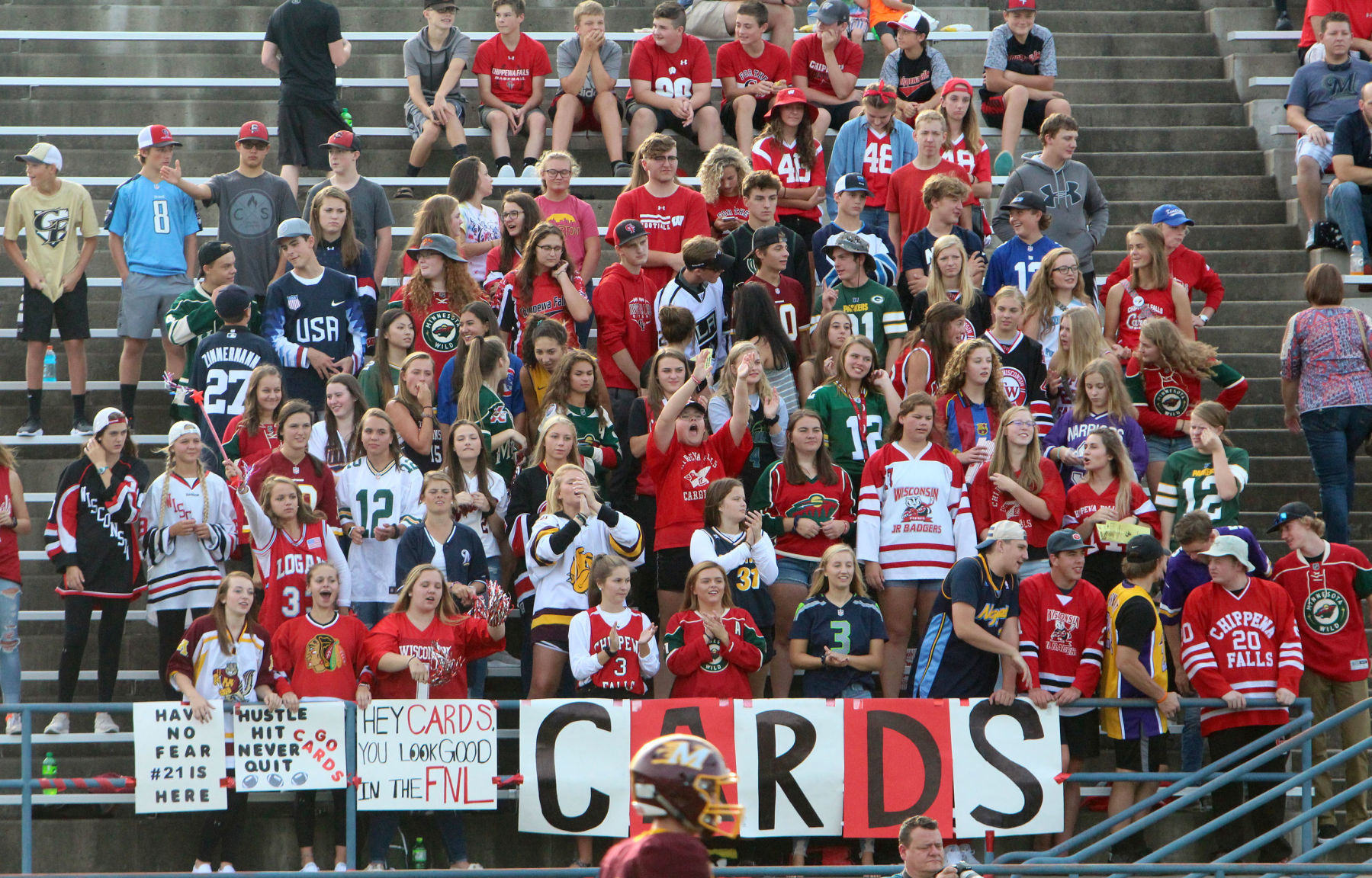 Chi-Hi football at Menomonie 8-31-18